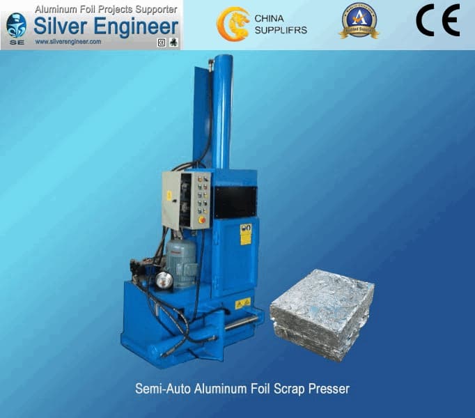 Aluminum Container Scrap Presser to Recycle Waste